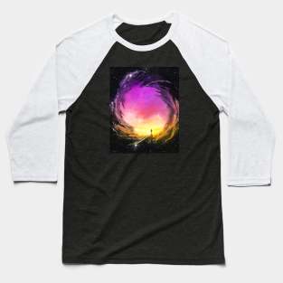 Digital art scape Baseball T-Shirt